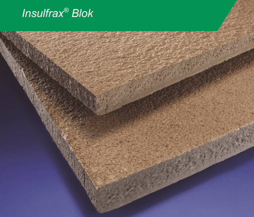 Tulenkestävät levyt Insulfrax levy Blok110 40x1000x1250mm