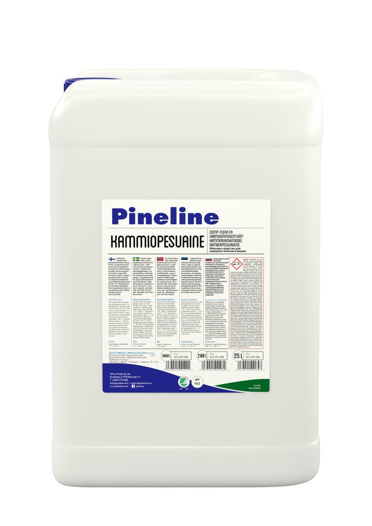 Ajoneuvojen Pesu & ylläpito Pesuaine Pineline kammiopesuaine 25l