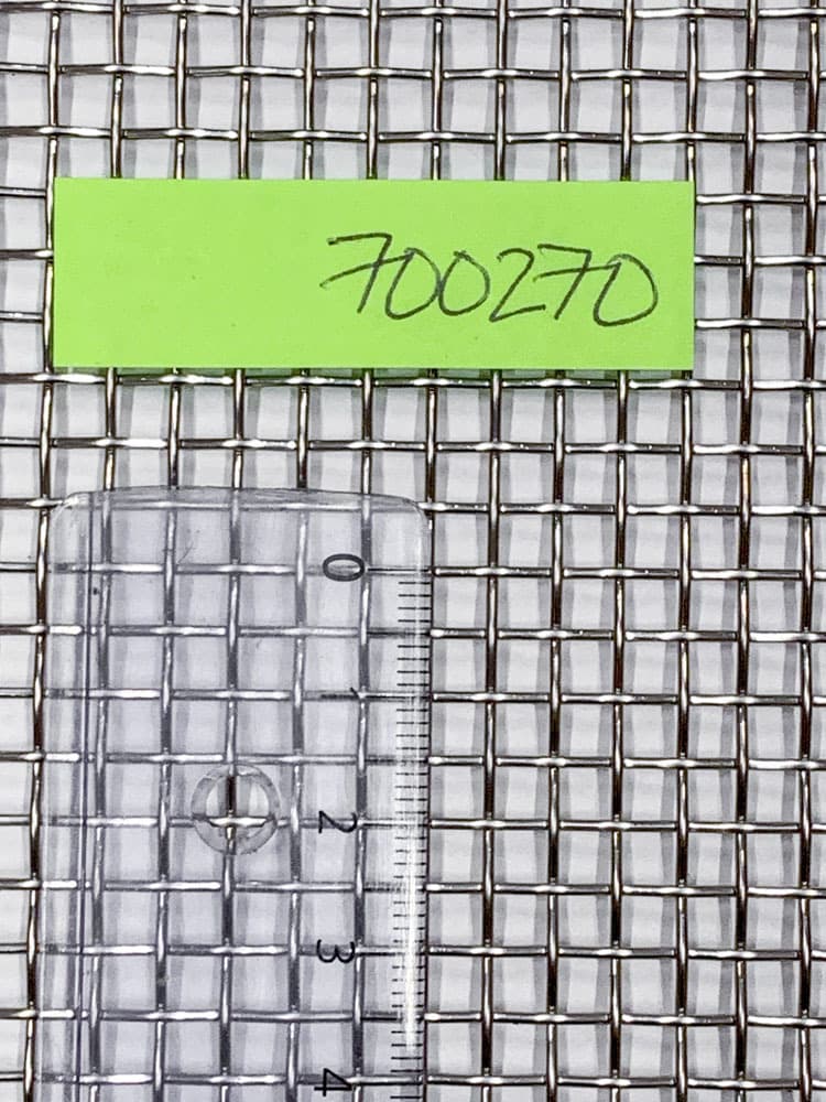 Kudotut verkot HST 4.0x4.0x1.0mm 1016mm (Mesh 5)